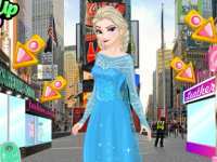 Ледяная принцесса в Нью-Йорке: модная одевалка в большом городе
