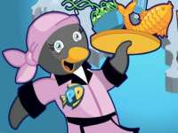Закусочная пингвина 2: принимай заказы и зарабатывай деньги