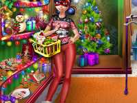 Леди Баг и Супер Кот: новогодние покупки и одевалка