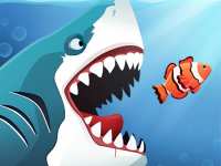 Злые акулы: ешь рыб и избегай опасностей под водой - аркада