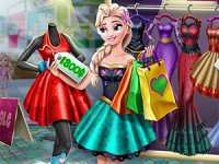 Эльза делает покупки: заработок и шоппинг для девочек
