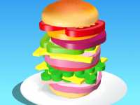 Складывай продукты и собери гамбургер - вкусная гиперказуалка