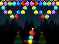Рождественская армия шариков: стреляй игрушками и очищай поле