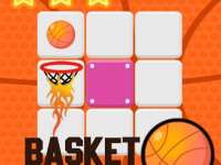 Баскетбольная головоломка: двигай корзину и лови мяч