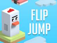 Флип-прыжок: тапни и перелети на блок – гиперказуалка