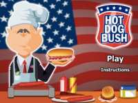 Хот-дог от Буша: готовь еду и получай деньги - симулятор