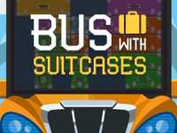 Автобус с чемоданами: размести багаж в линию и освободи место