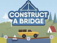 Начерти линии и построй мост – головоломка