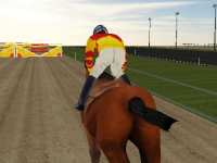 3D скачки на лошадях