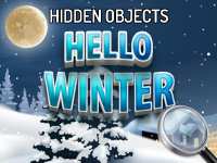 Привет, зима: найди скрытые предметы на картинках - головоломка