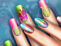 Цветочный маникюр для девочек: ухаживай за руками и раскрась ногти