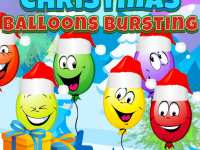 Рождественские шарики: находи и лопай - головоломка