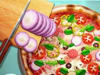 Кулинарный симулятор: нарежь ингредиенты и приготовь пиццу