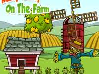 Большой Харли на ферме: найди и отметь плоды на поле