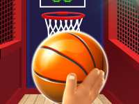 Баскетбольный выстрел: бросать мячи в кольцо, чтобы заполнить шкалу победы
