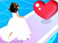 Свадебные 3D гонки: бежать навстречу жениху или собирать платья