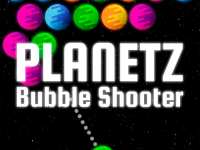 Бабл шутер Планеты: взрывай космические шарики и очисти поле