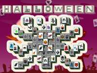 Маджонг в Хэллоуин: выбери и соедини одинаковые плитки с ужастиками