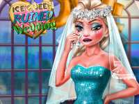 Испорченная свадьба Ледяной принцессы: прибираться и одевать невесту