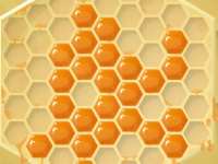 Гекса головоломка: собери соты для пчёл