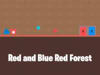 Красный квадрат и синий треугольник: приключения в огненном лесу