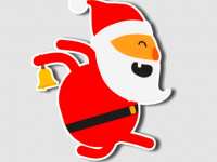 Дед Мороз: собери подарки и обойди ракеты - казуальная