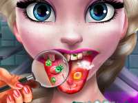 Ледяная Королева у стоматолога: почисти язык и вылечи зубы
