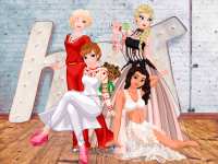 Необычные невесты-принцессы: подбери наряды для свадьбы в четырех стилях