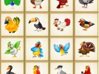 Головоломка с птицами: сравнивать картинки и находить непарную карточку